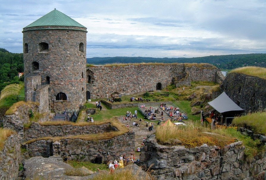 Bohus Fortress, Kungälv, Västra Götaland, Sweden